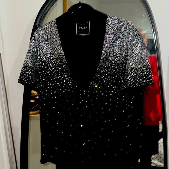 ORTTU HIGH END MENS FASHION BRAND LIMTED RUN BLING SHIRT - Picture 3 of 5